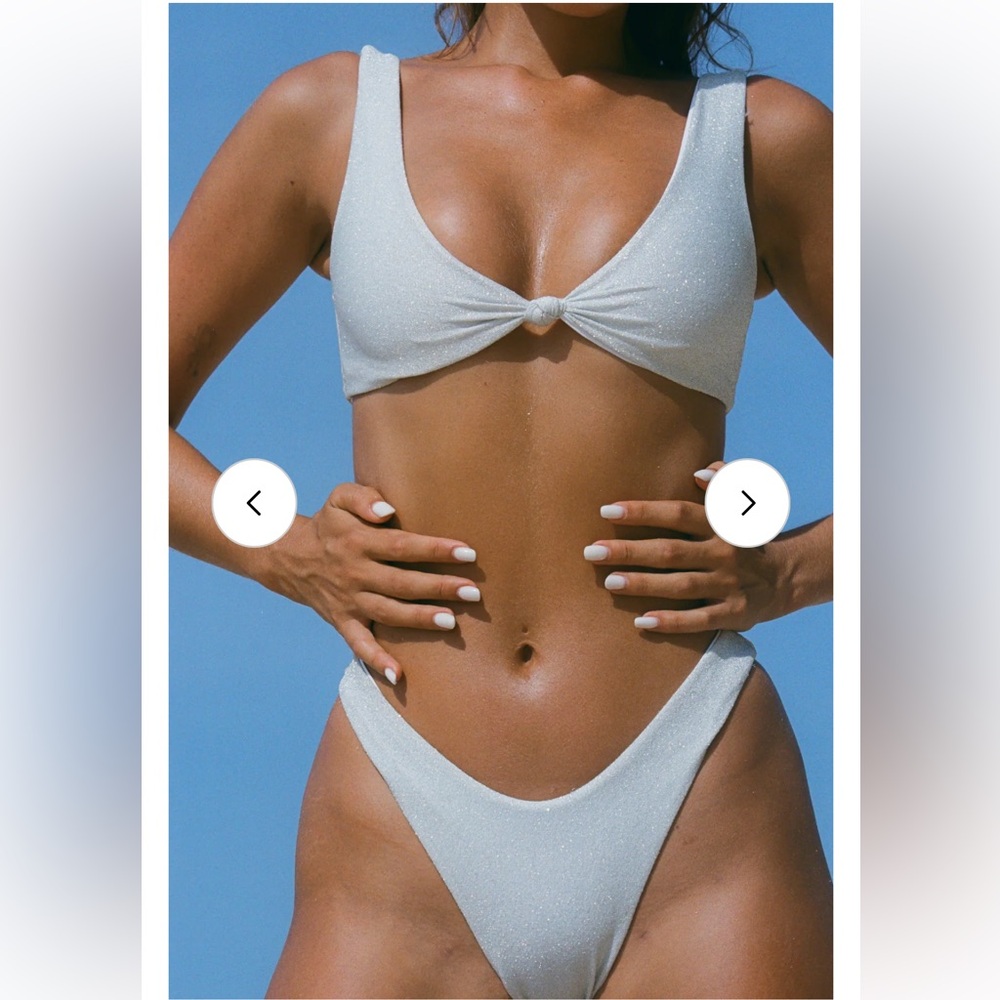 Wave Babe Bikini in Pearl